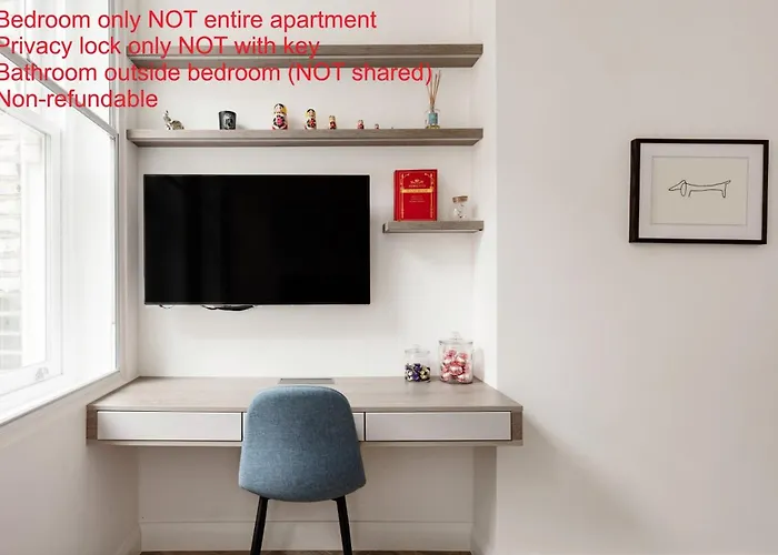 Modern Apartment & Rooms At Charing Cross